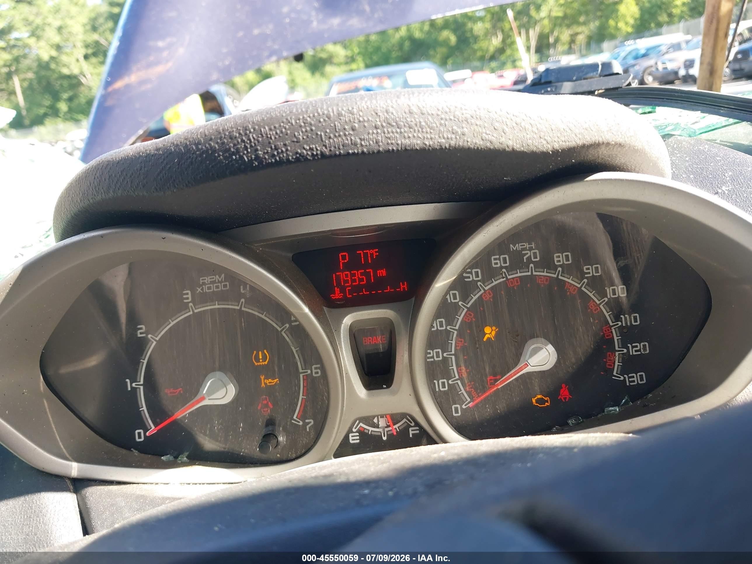 2013 Ford Fiesta Se Gray vin: 3FADP4BJ3DM131605