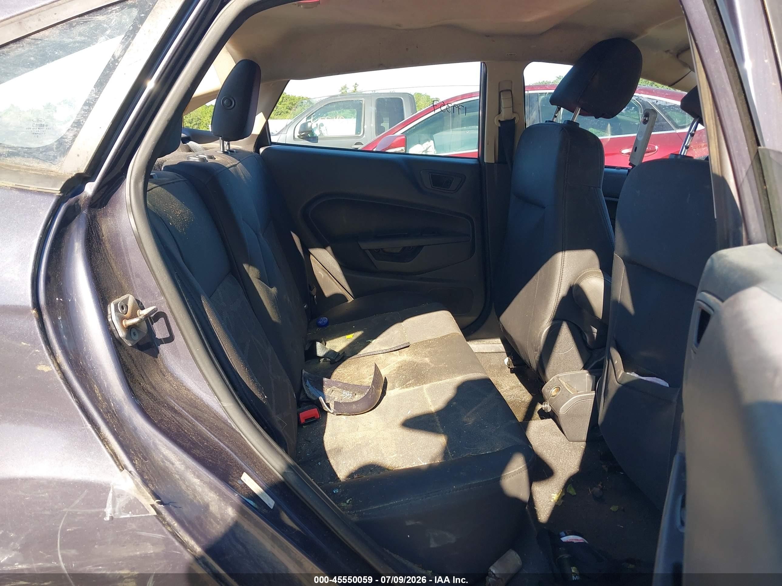 2013 Ford Fiesta Se Gray vin: 3FADP4BJ3DM131605