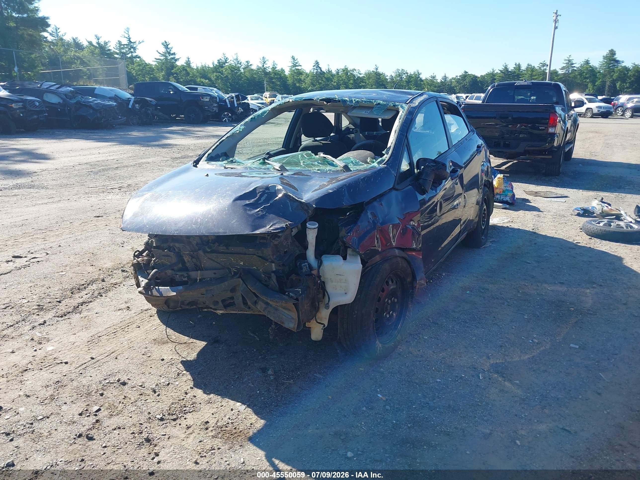 2013 Ford Fiesta Se Gray vin: 3FADP4BJ3DM131605