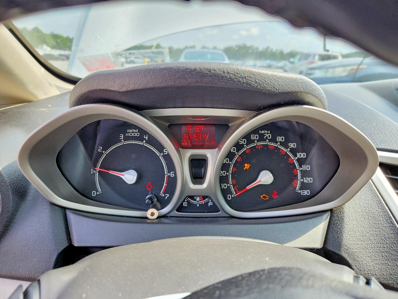 2013 Ford Fiesta Se White vin: 3FADP4BJ3DM140546