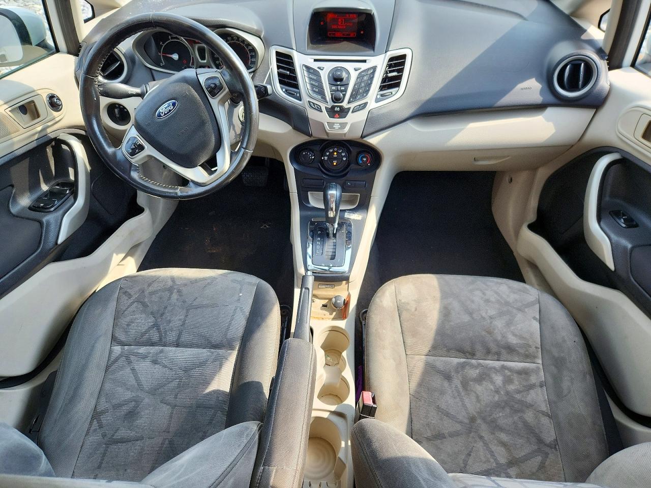 2013 Ford Fiesta Se White vin: 3FADP4BJ3DM140546