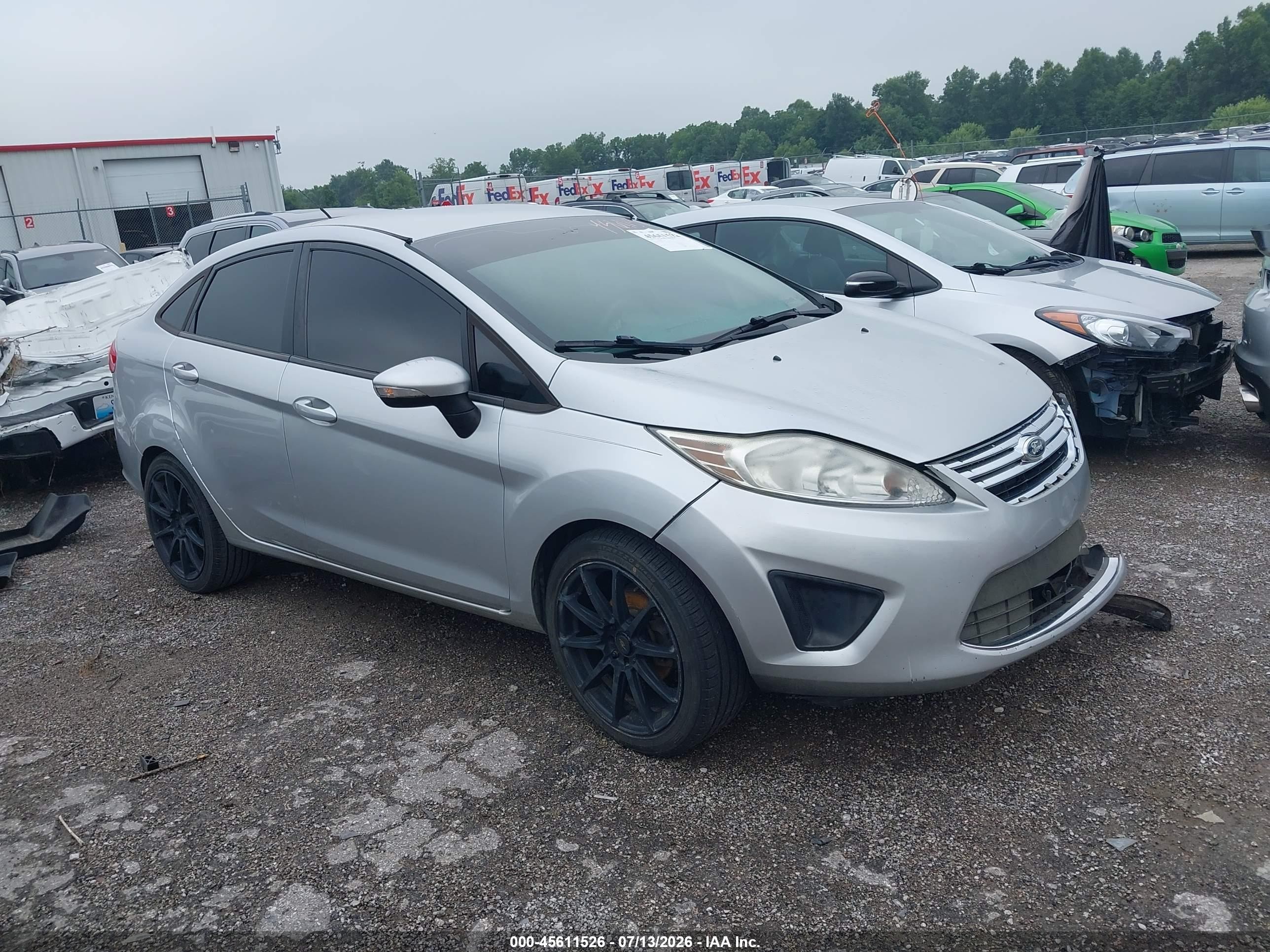 2013 Ford Fiesta Se Silver vin: 3FADP4BJ3DM192341
