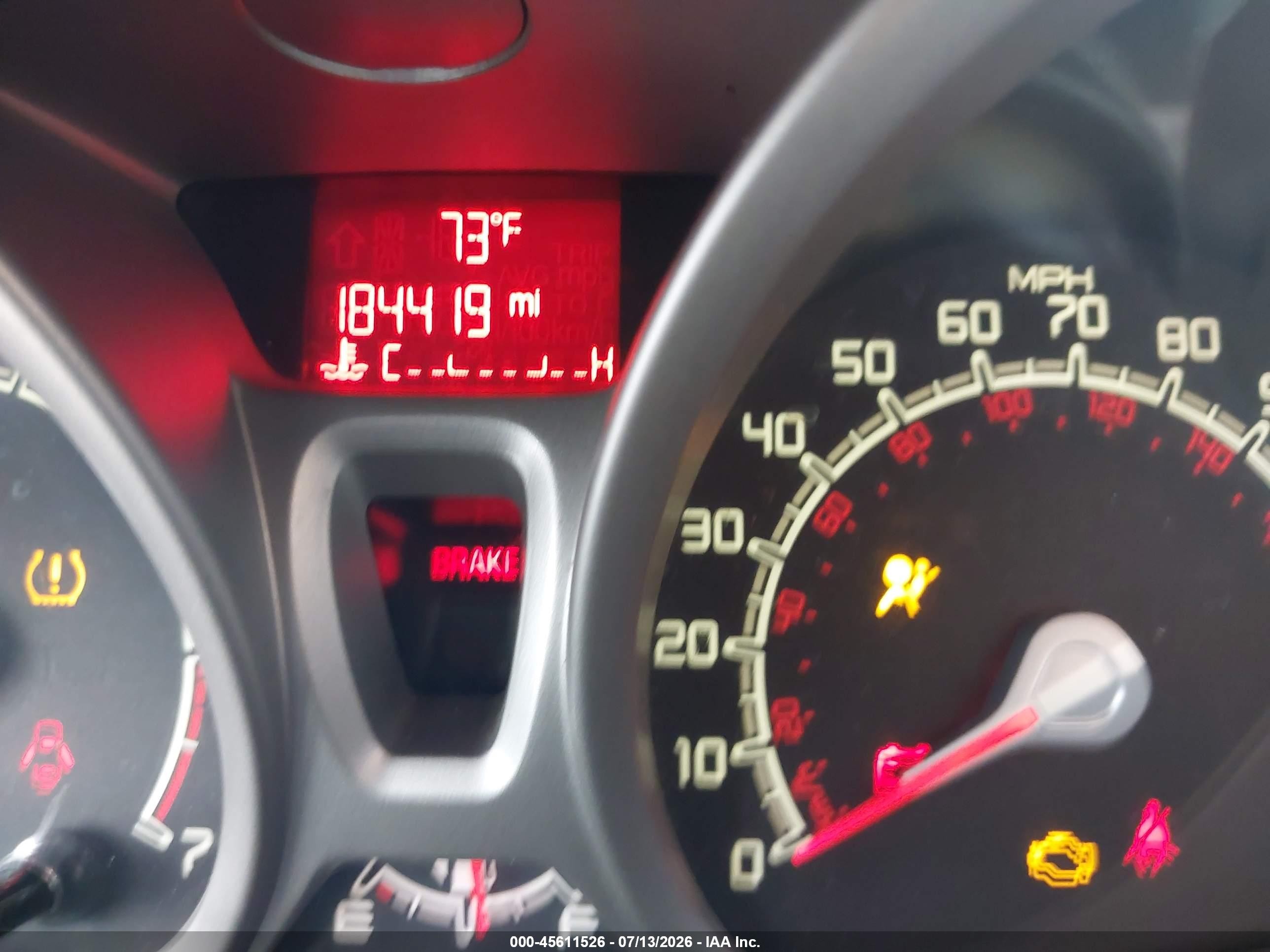 2013 Ford Fiesta Se Silver vin: 3FADP4BJ3DM192341