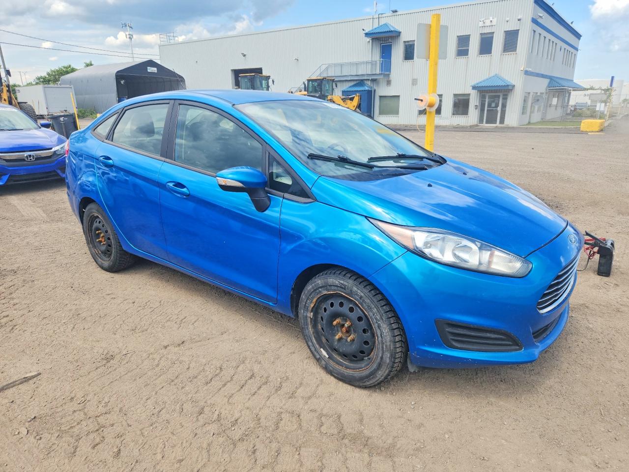 2014 Ford Fiesta Se Blue vin: 3FADP4BJ3EM129645