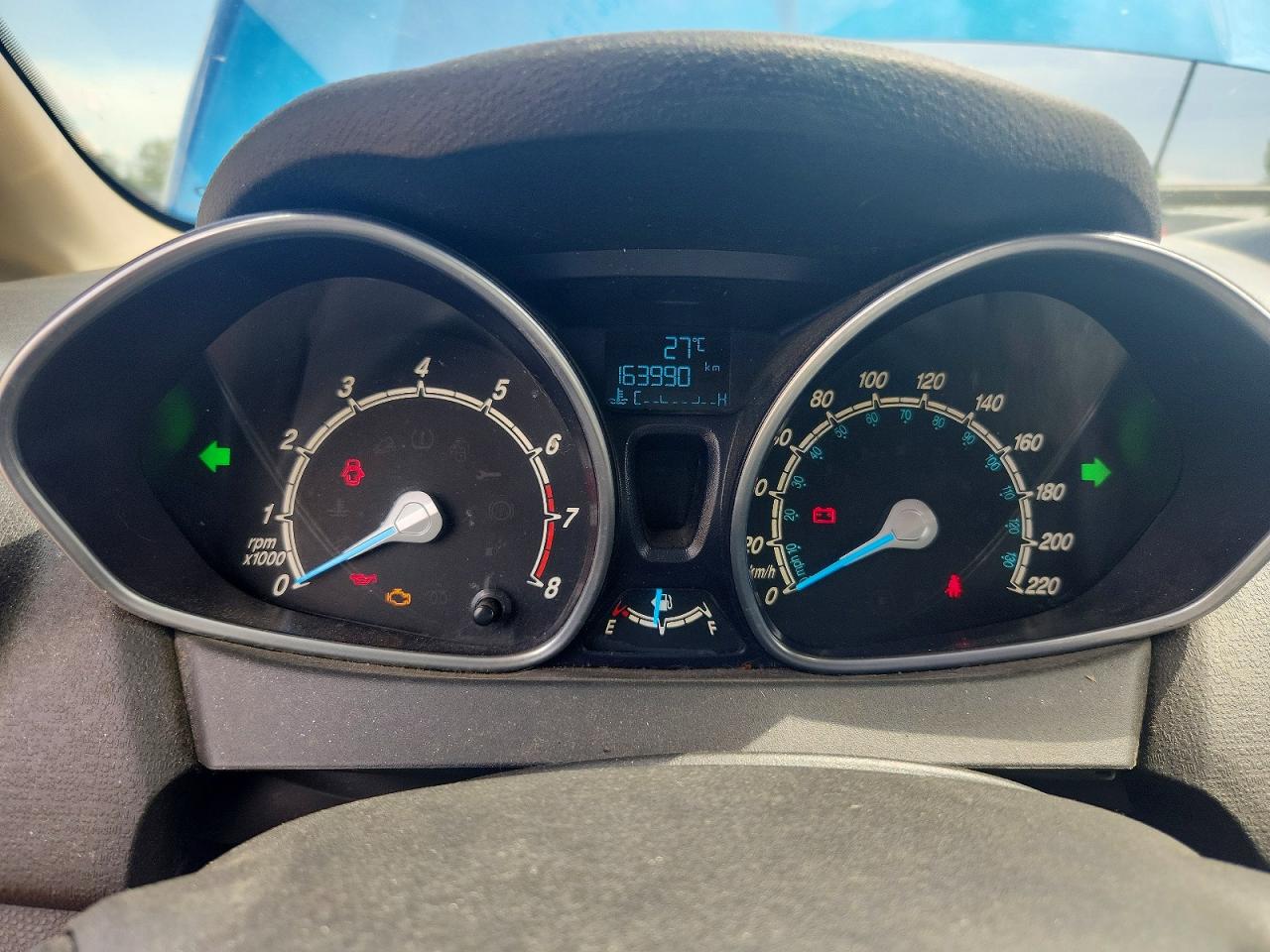 2014 Ford Fiesta Se Blue vin: 3FADP4BJ3EM129645