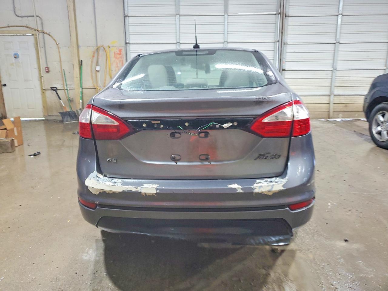 2014 Ford Fiesta Se Gray vin: 3FADP4BJ3EM130956