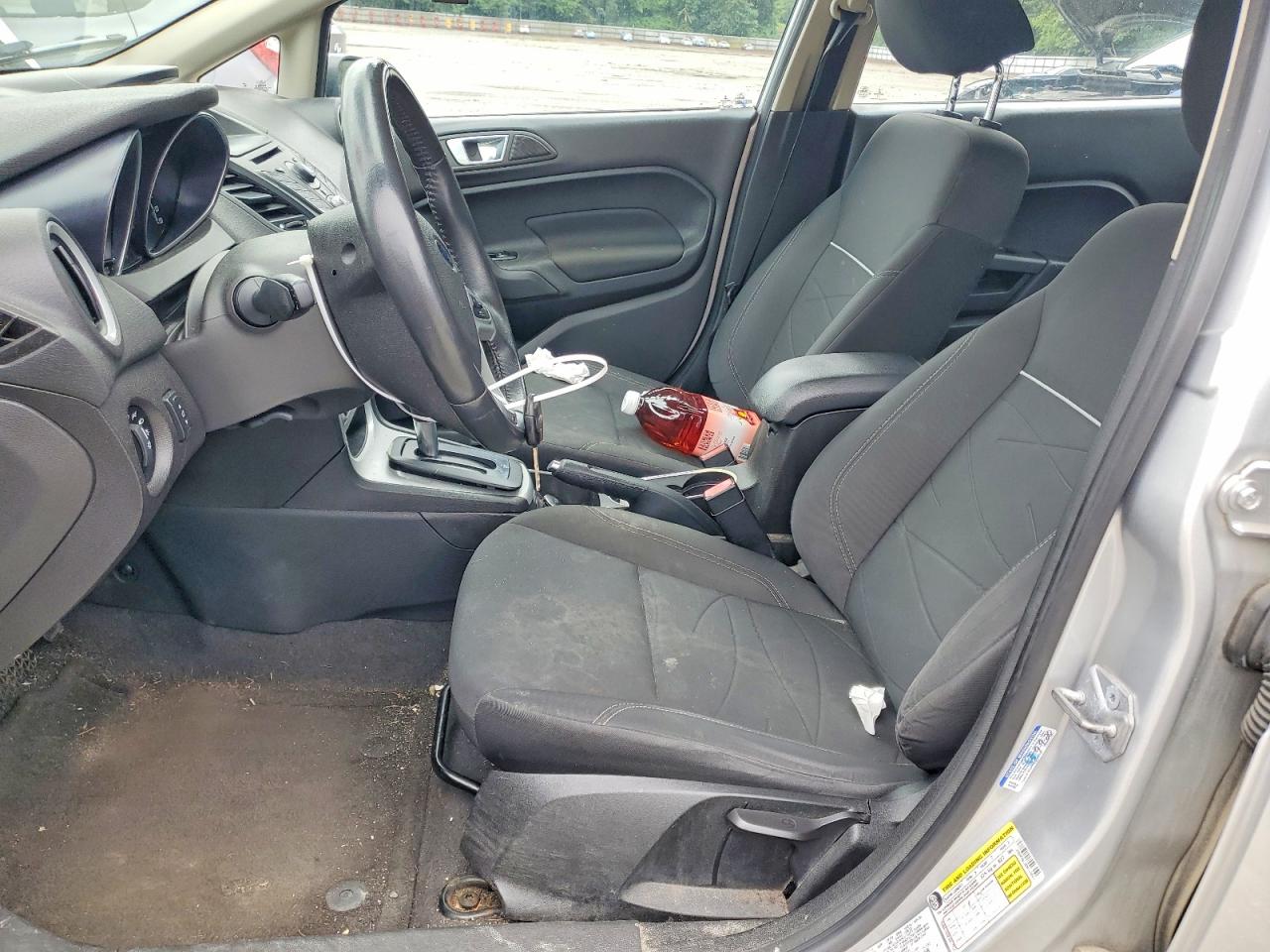 2014 Ford Fiesta Se Silver vin: 3FADP4BJ3EM133842