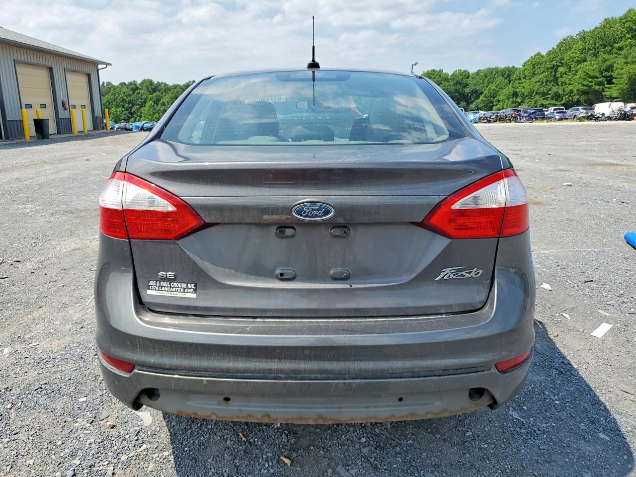 2015 Ford Fiesta Se Gray vin: 3FADP4BJ3FM122583