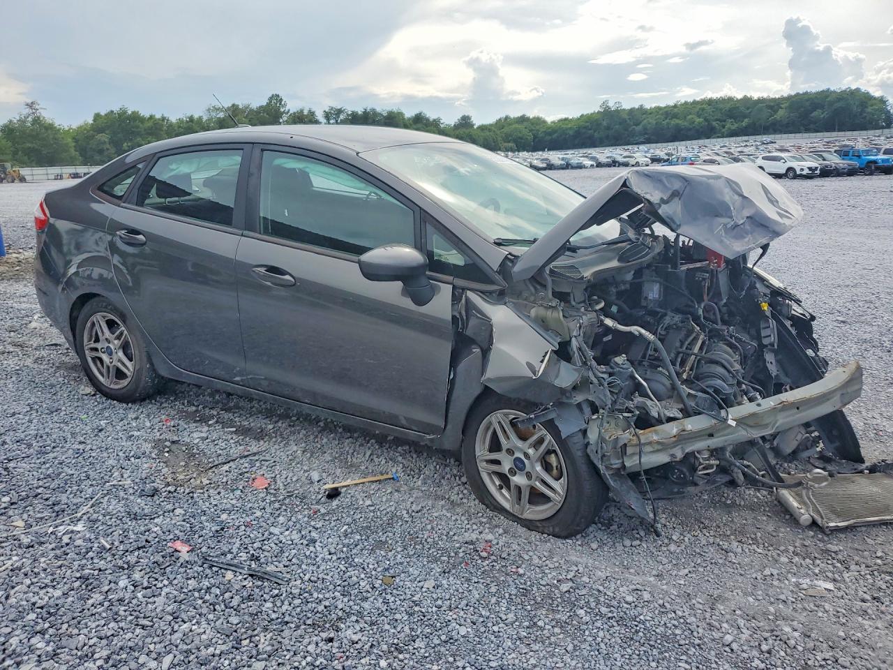 2017 Ford Fiesta Se Charcoal vin: 3FADP4BJ3HM130864
