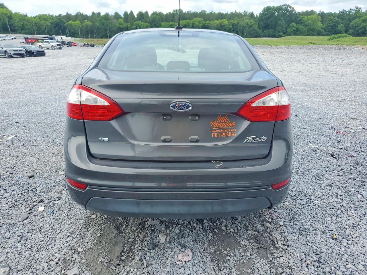 2017 Ford Fiesta Se Charcoal vin: 3FADP4BJ3HM130864