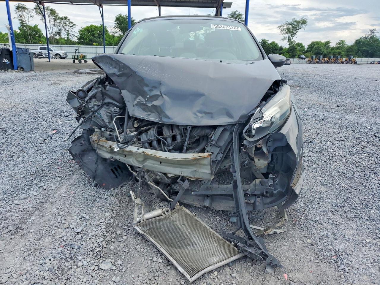 2017 Ford Fiesta Se Charcoal vin: 3FADP4BJ3HM130864