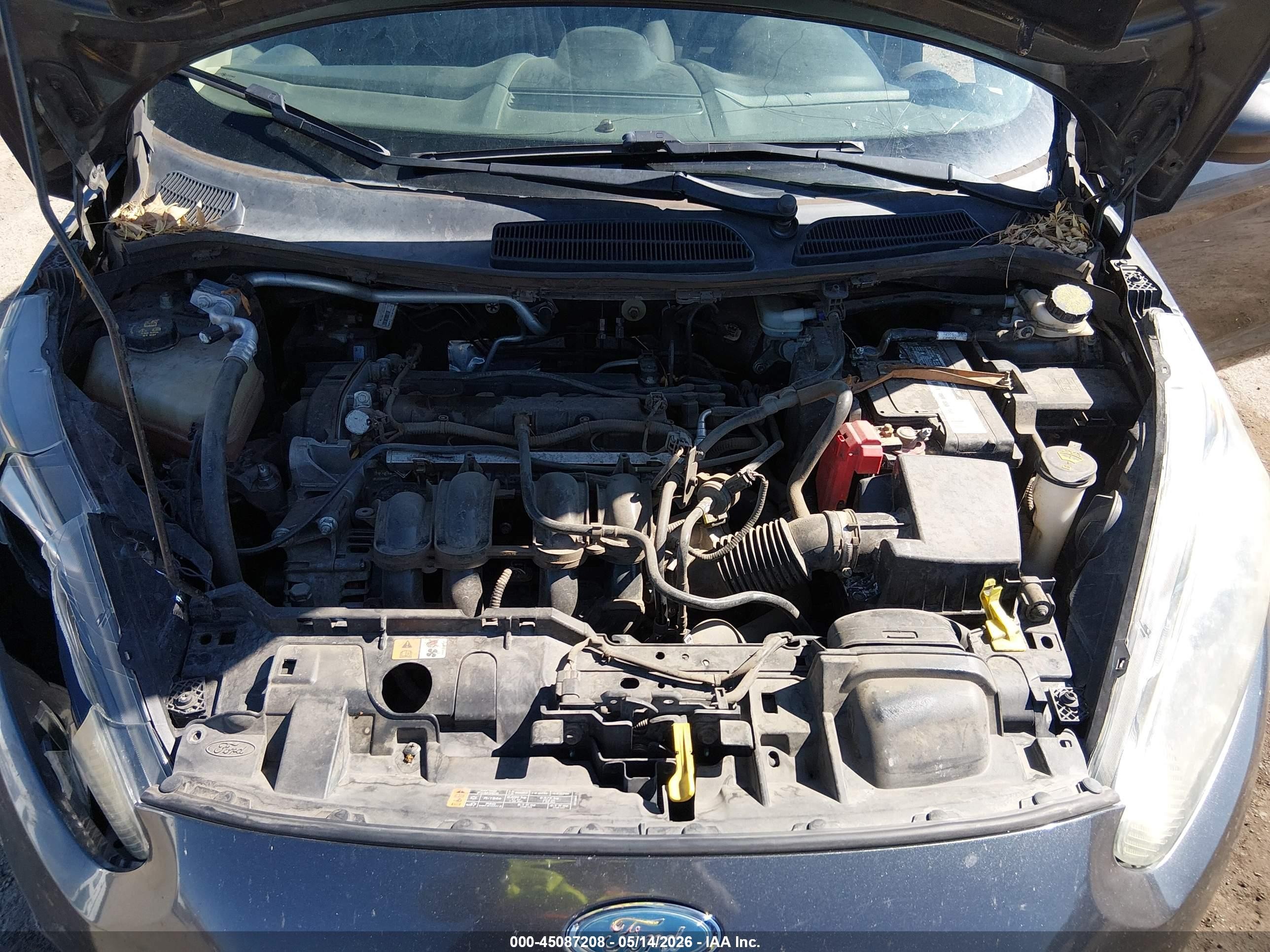 2018 Ford Fiesta Se Gray vin: 3FADP4BJ3JM104867