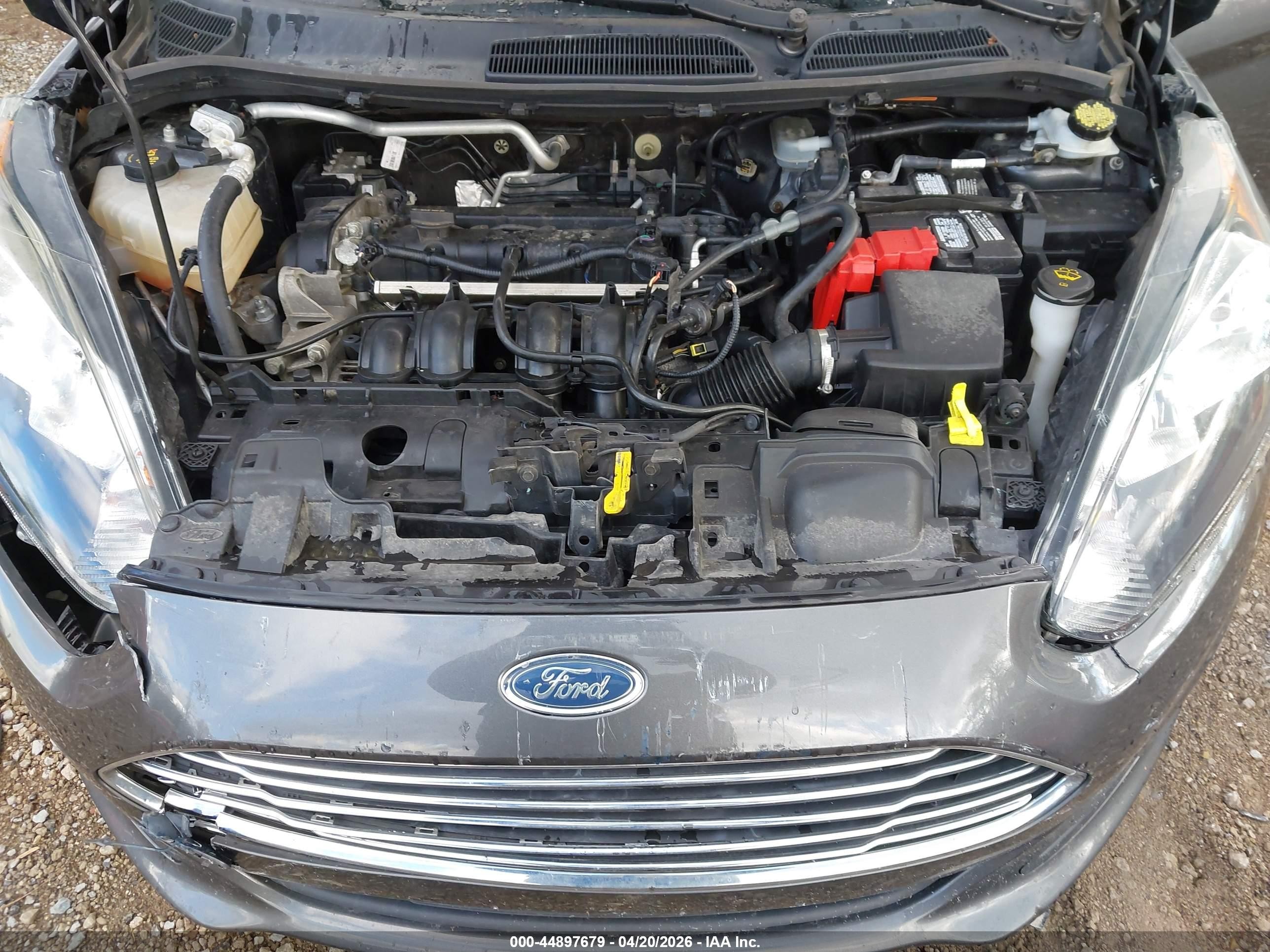 2018 Ford Fiesta Se Gray vin: 3FADP4BJ3JM126223