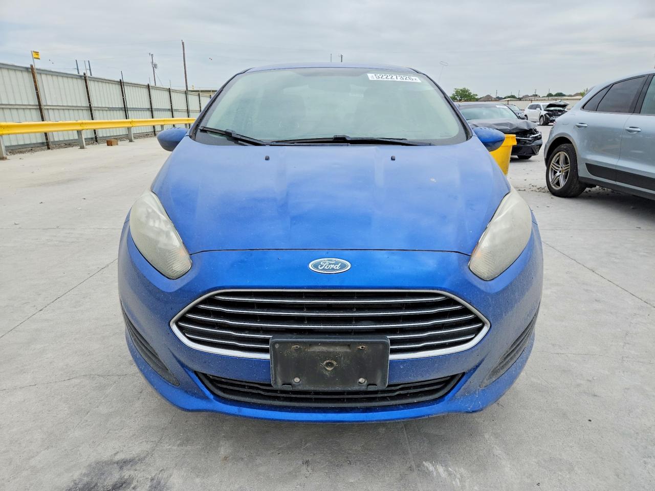 2018 Ford Fiesta Se Blue vin: 3FADP4BJ3JM146567