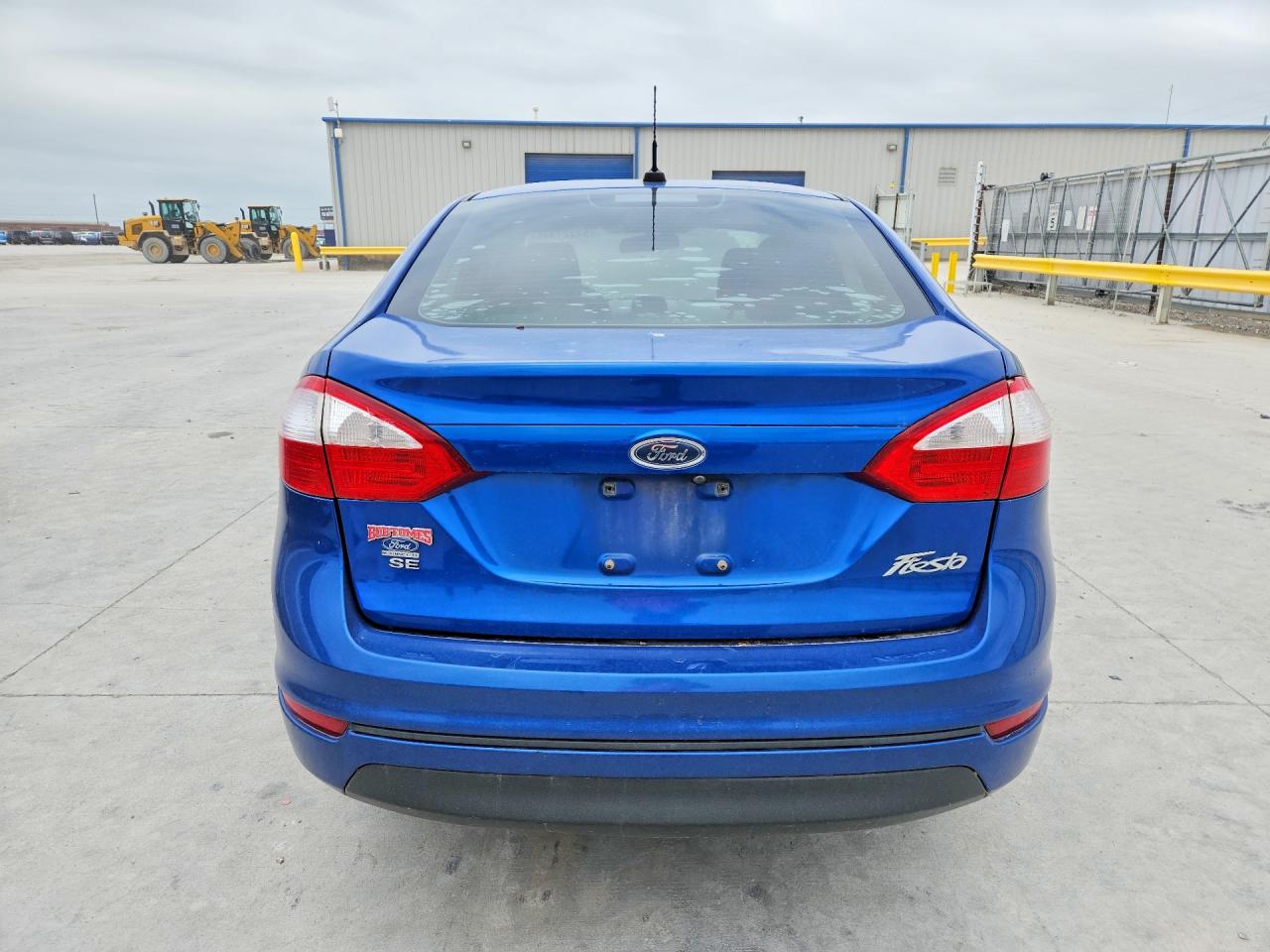2018 Ford Fiesta Se Blue vin: 3FADP4BJ3JM146567
