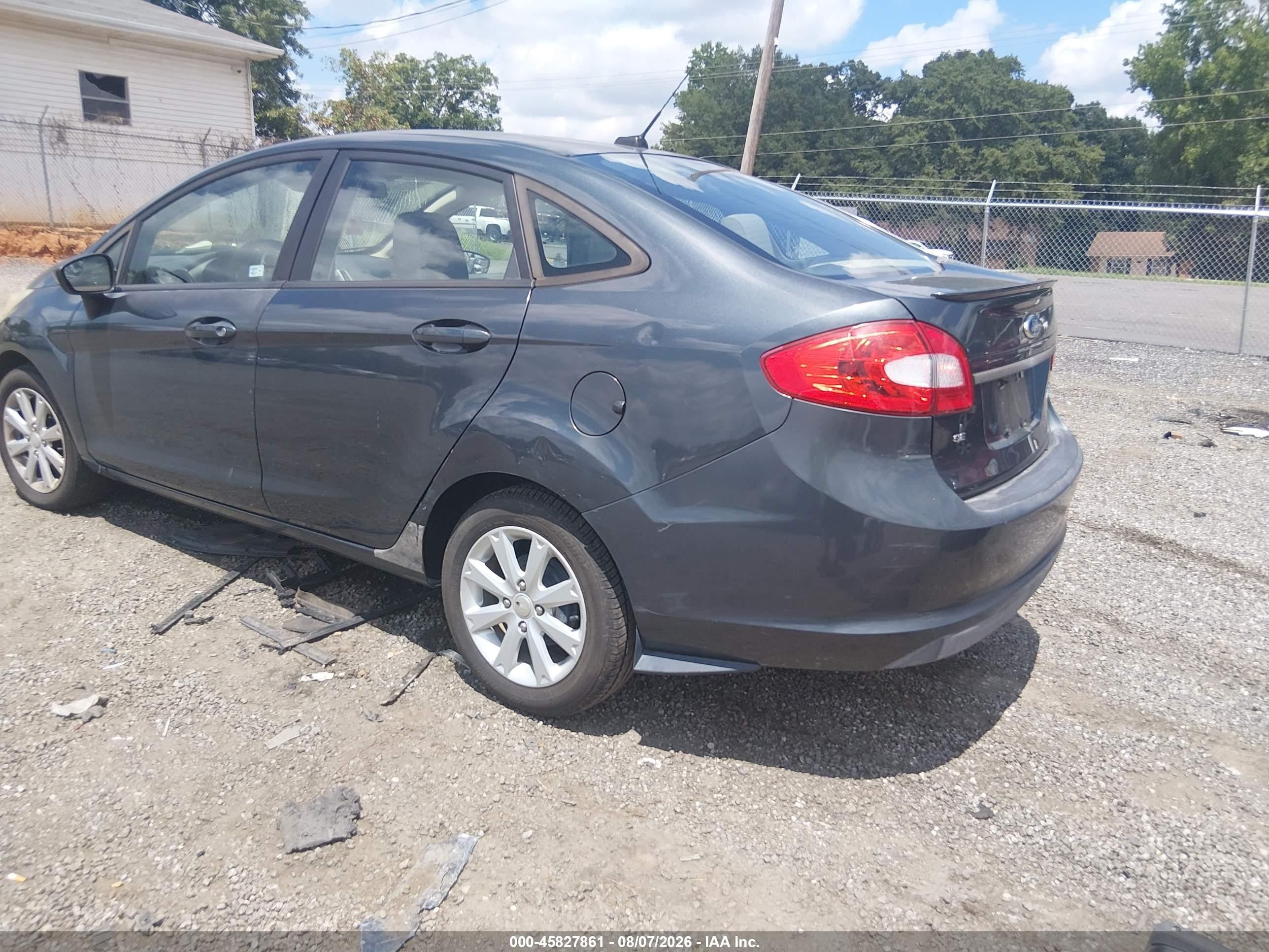 2011 Ford Fiesta Se Gray vin: 3FADP4BJ4BM150970