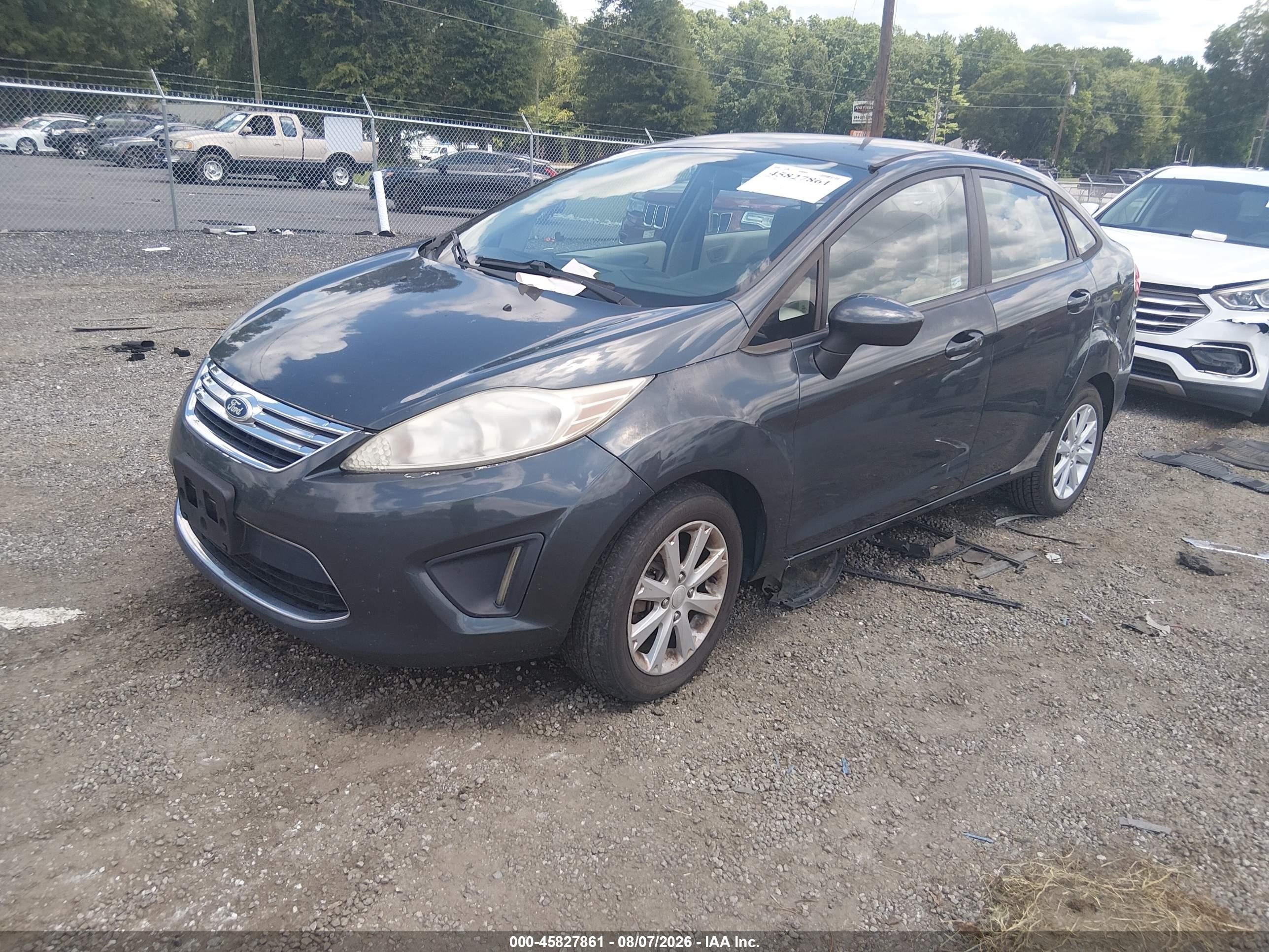 2011 Ford Fiesta Se Gray vin: 3FADP4BJ4BM150970