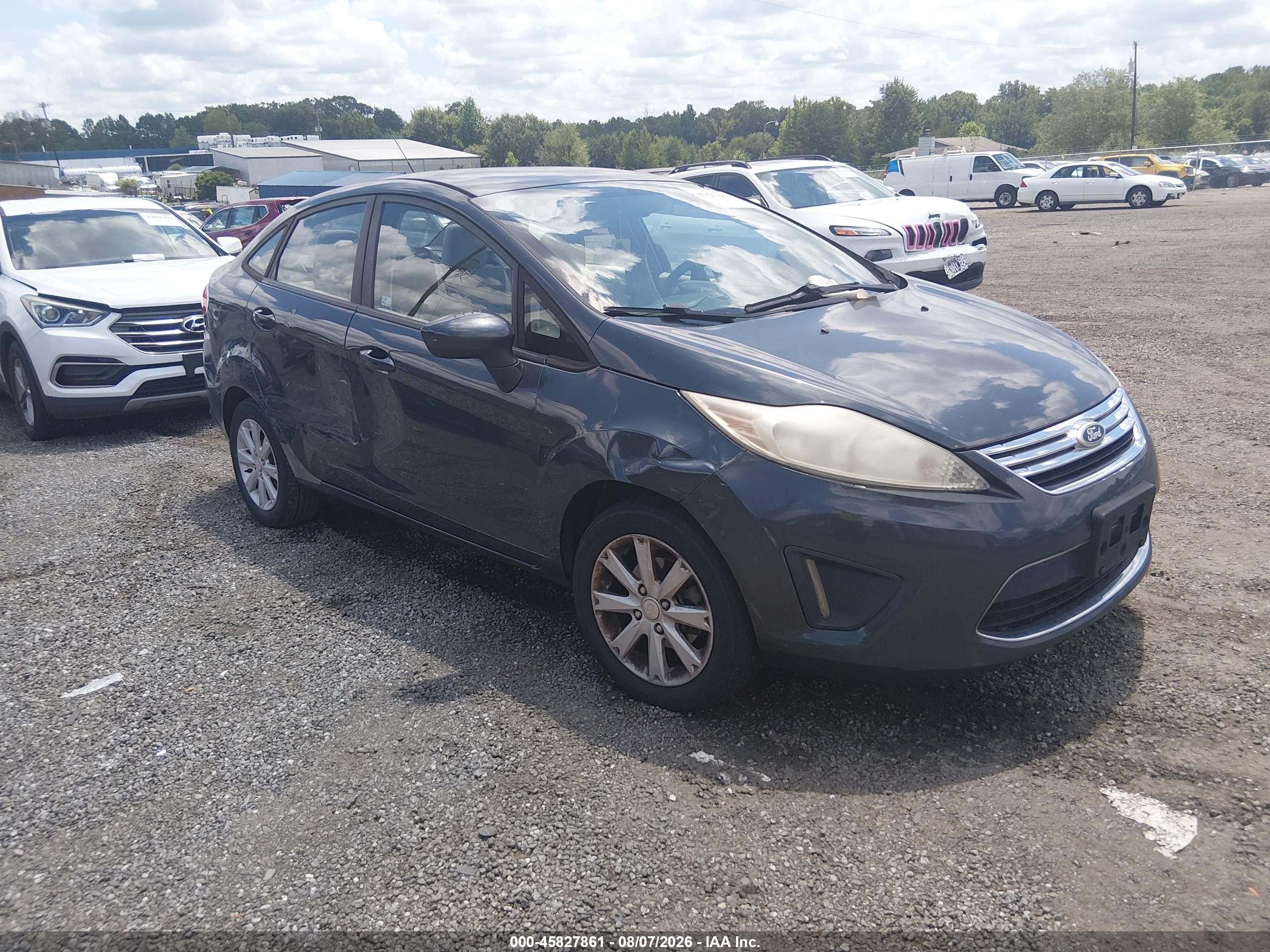 2011 Ford Fiesta Se Gray vin: 3FADP4BJ4BM150970