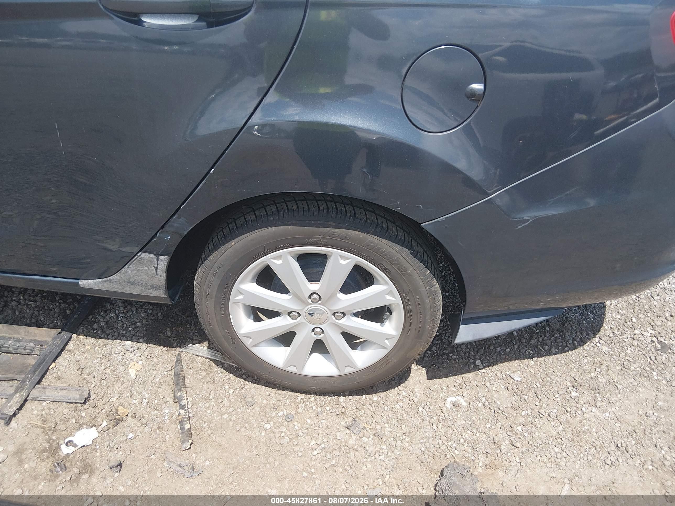 2011 Ford Fiesta Se Gray vin: 3FADP4BJ4BM150970