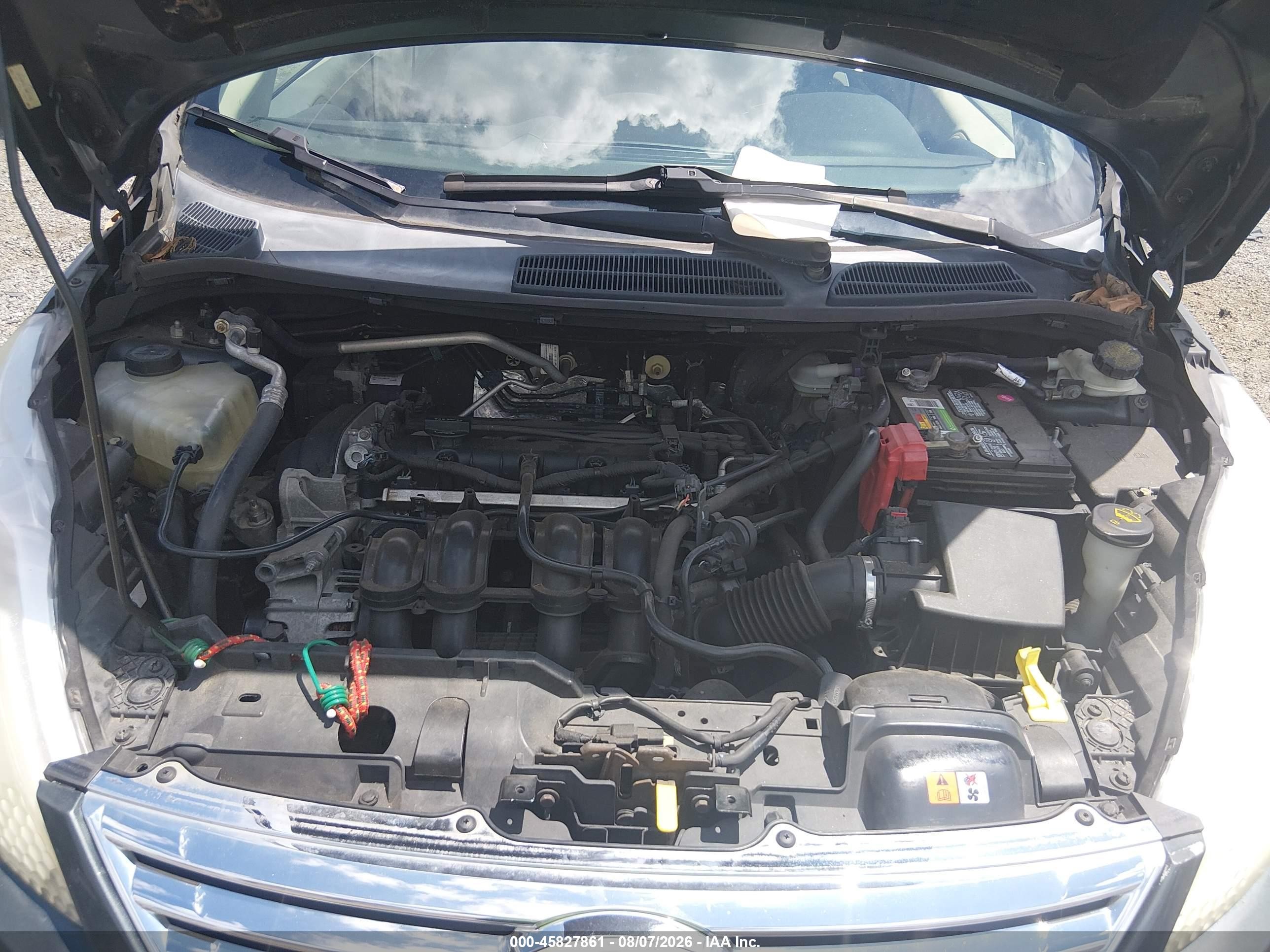 2011 Ford Fiesta Se Gray vin: 3FADP4BJ4BM150970