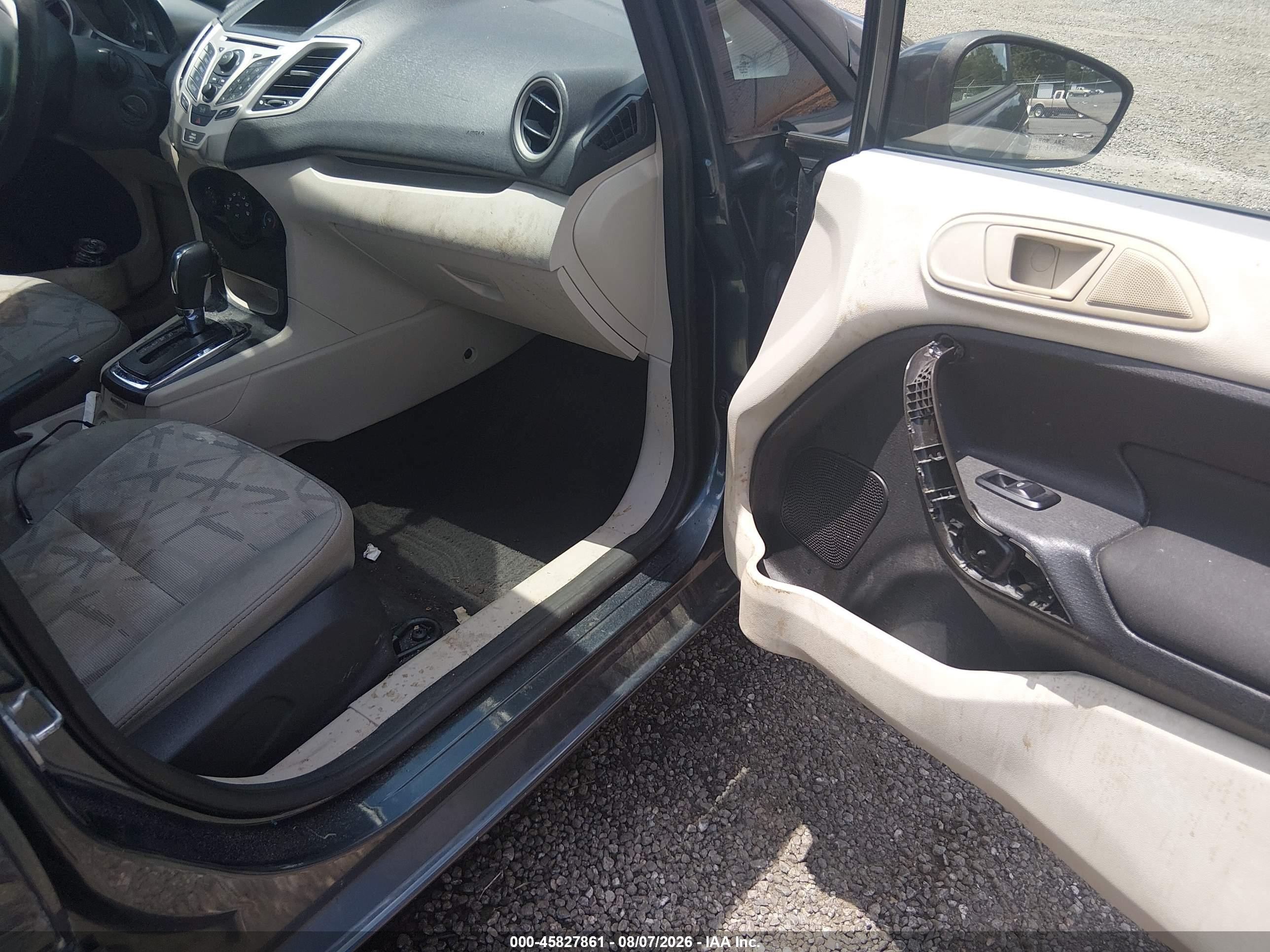 2011 Ford Fiesta Se Gray vin: 3FADP4BJ4BM150970