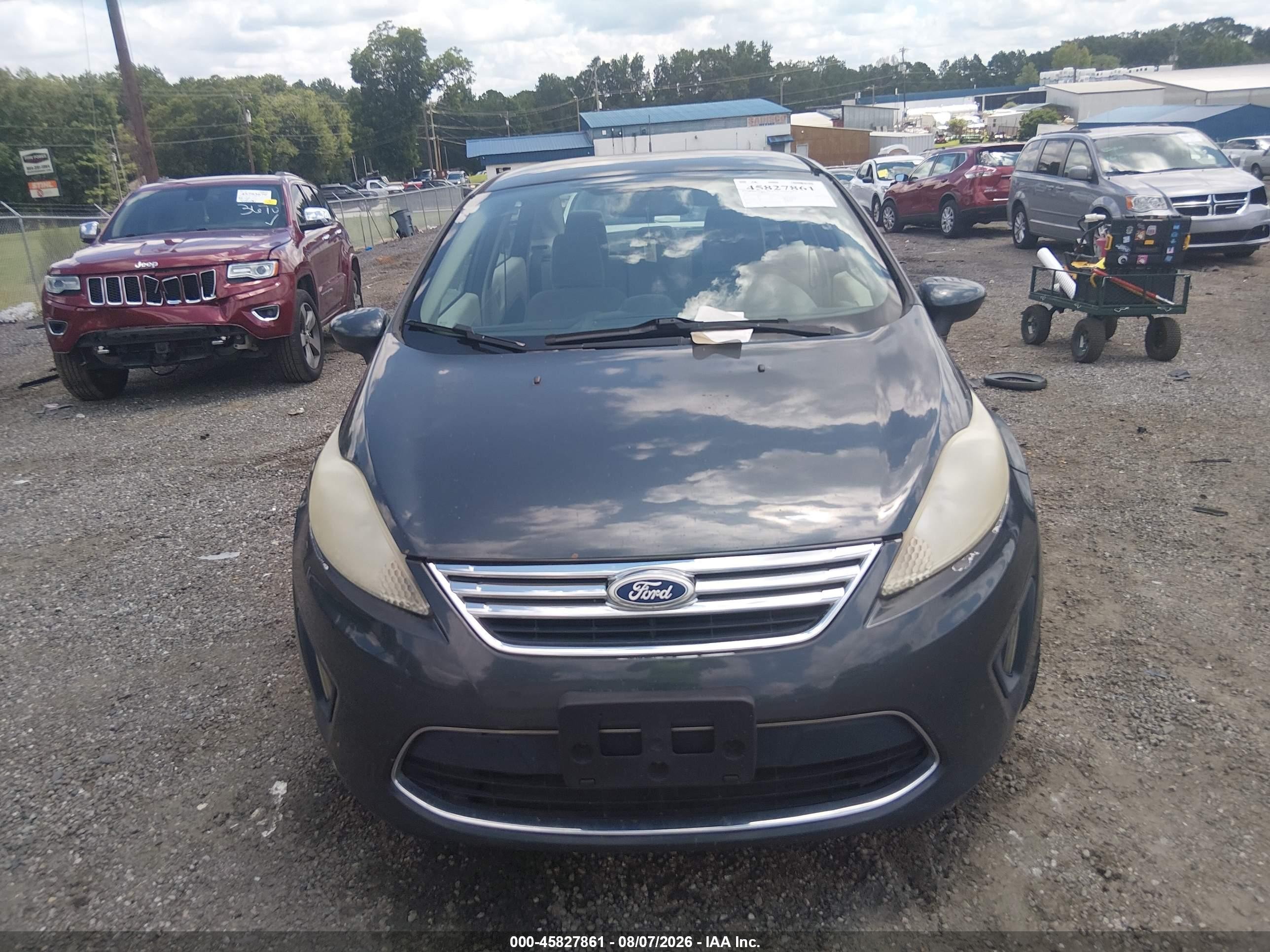 2011 Ford Fiesta Se Gray vin: 3FADP4BJ4BM150970