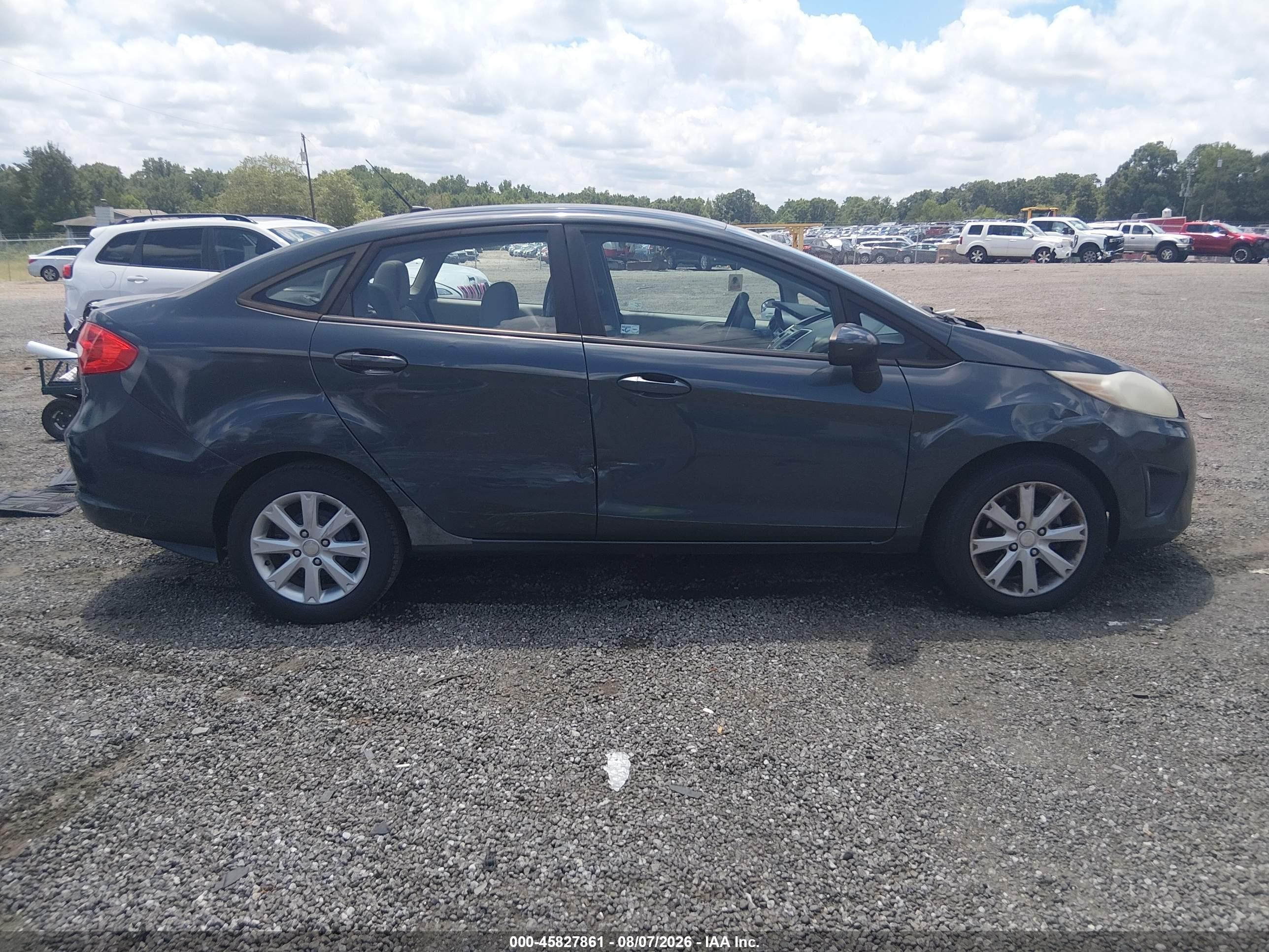 2011 Ford Fiesta Se Gray vin: 3FADP4BJ4BM150970