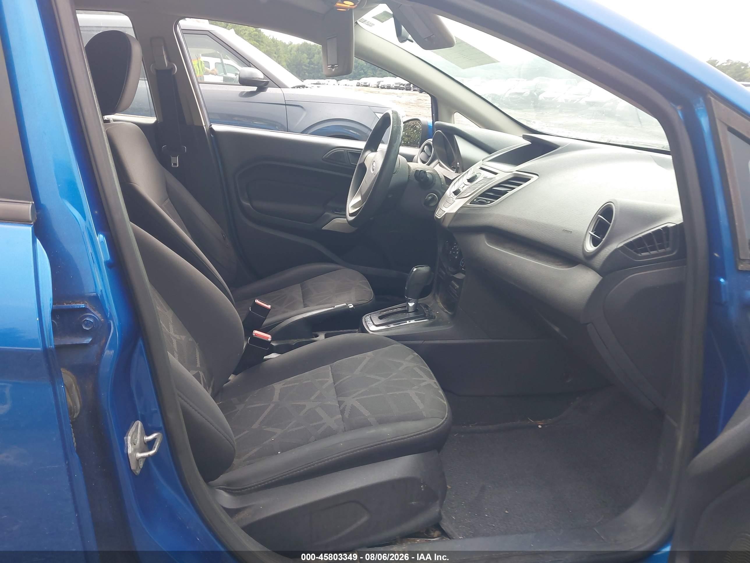 2011 Ford Fiesta Se Blue vin: 3FADP4BJ4BM189526
