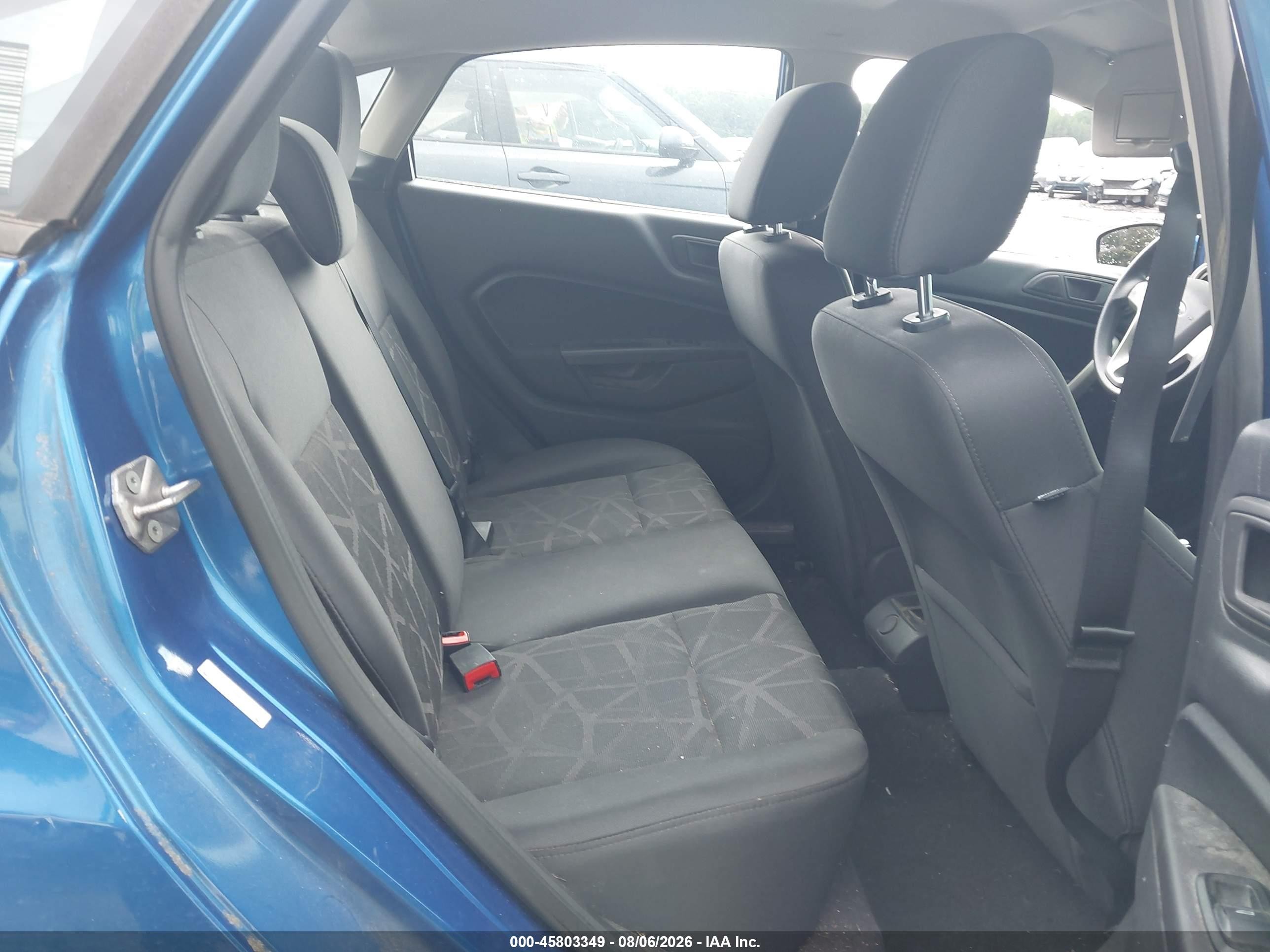2011 Ford Fiesta Se Blue vin: 3FADP4BJ4BM189526