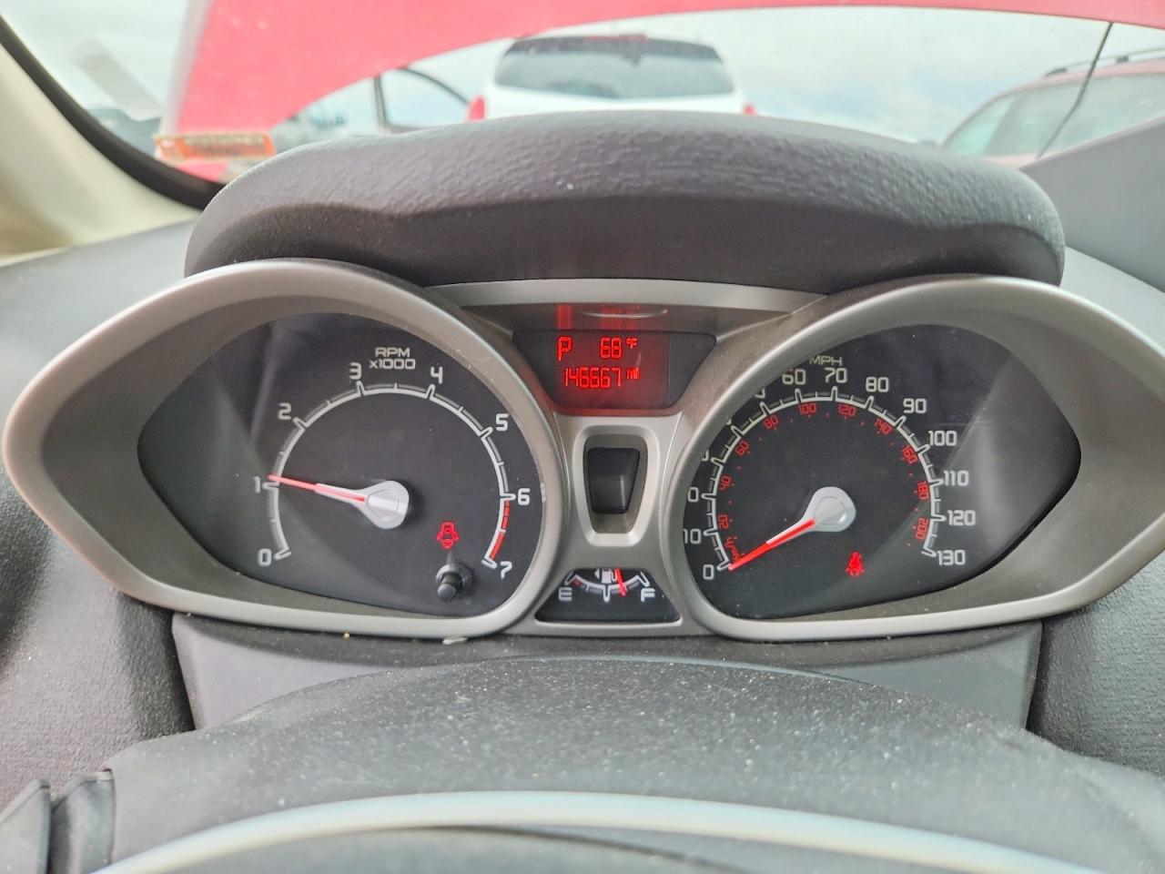 2012 Ford Fiesta Se Maroon vin: 3FADP4BJ4CM161937
