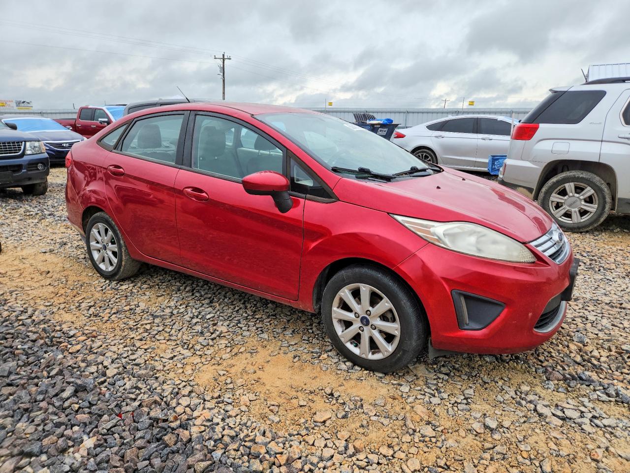 2012 Ford Fiesta Se Maroon vin: 3FADP4BJ4CM161937