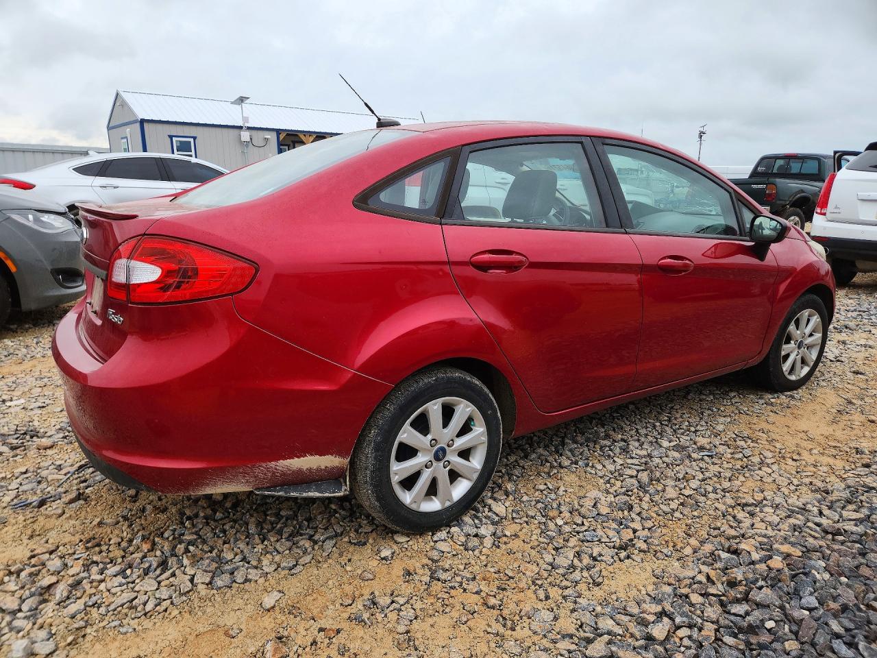 2012 Ford Fiesta Se Maroon vin: 3FADP4BJ4CM161937