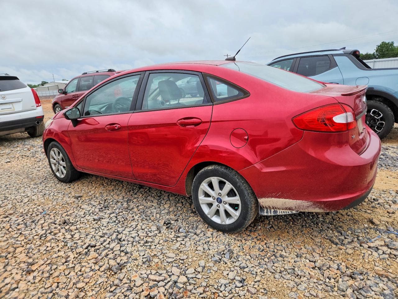 2012 Ford Fiesta Se Maroon vin: 3FADP4BJ4CM161937