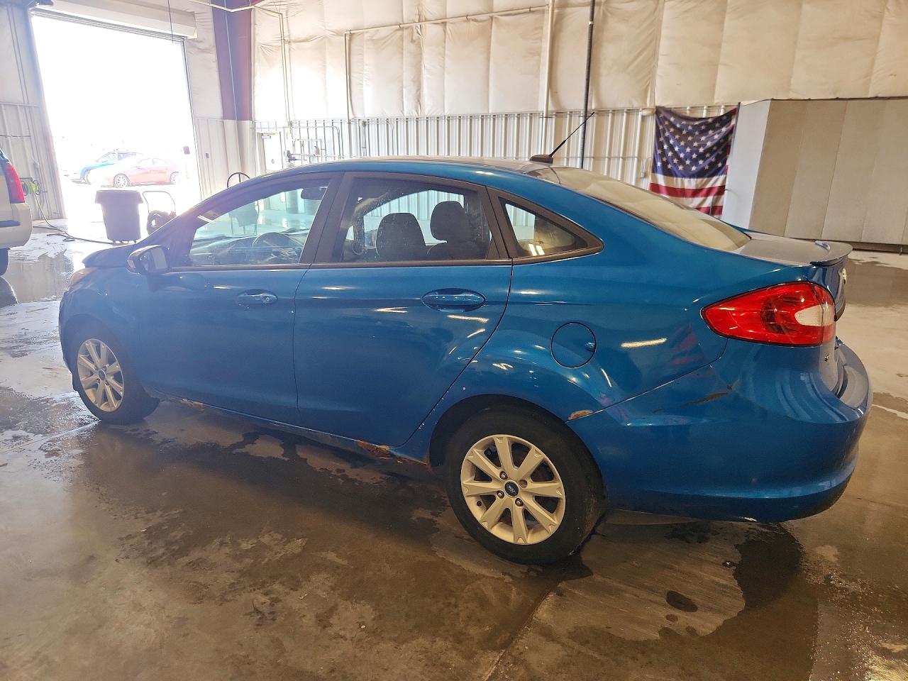 2013 Ford Fiesta Se Синий vin: 3FADP4BJ4DM123187