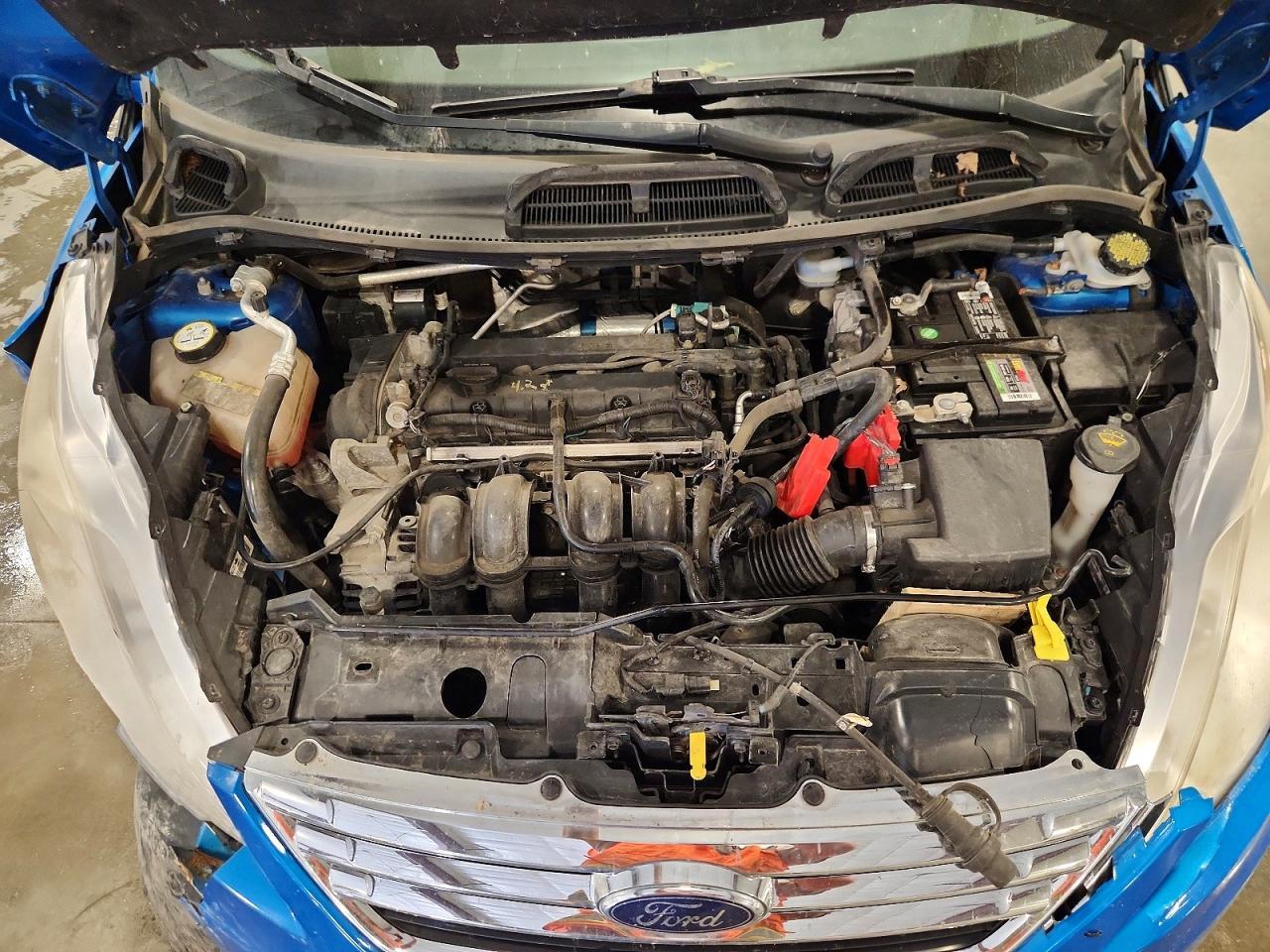 2013 Ford Fiesta Se Синий vin: 3FADP4BJ4DM123187