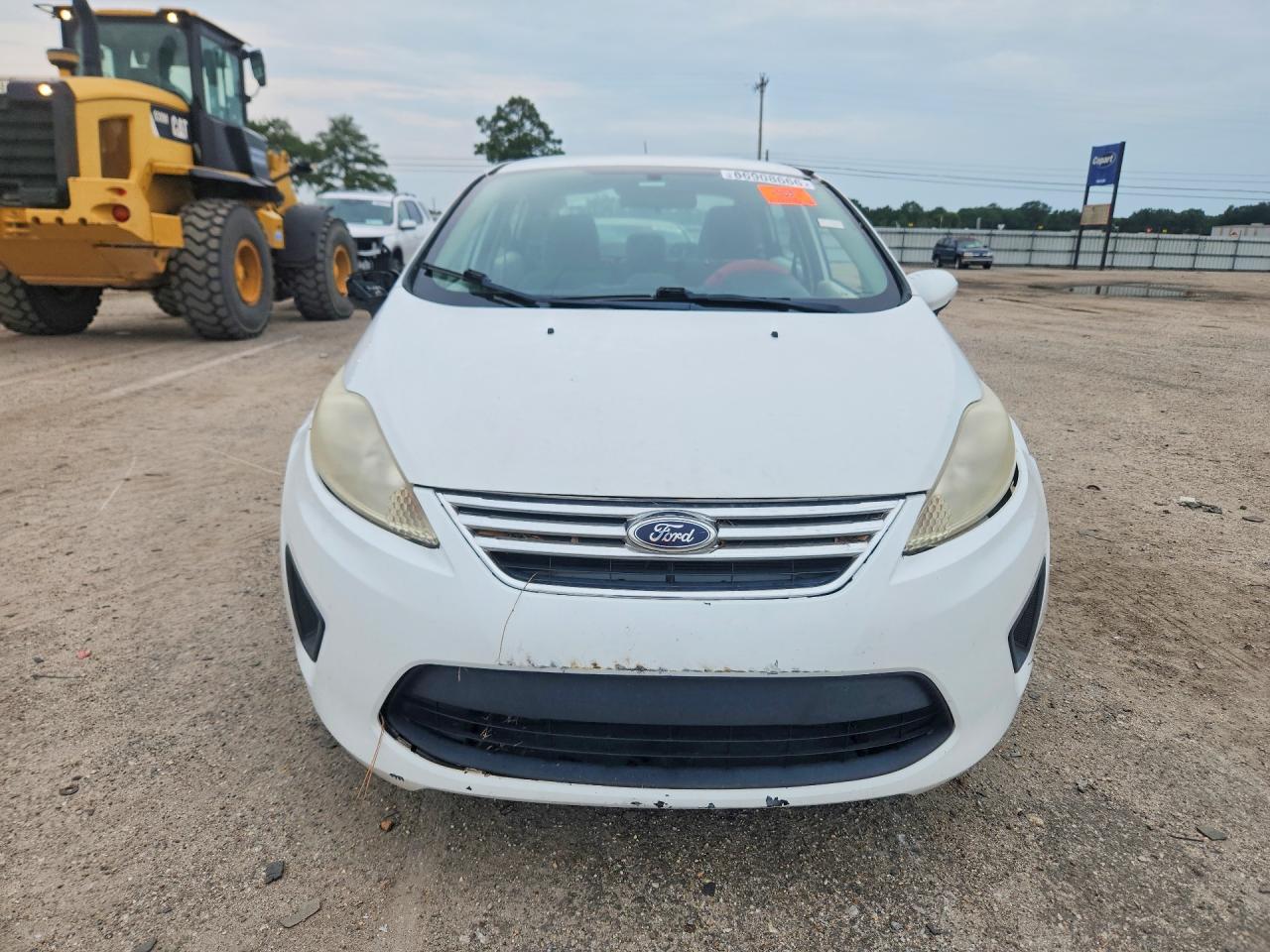 2013 Ford Fiesta Se White vin: 3FADP4BJ4DM131824