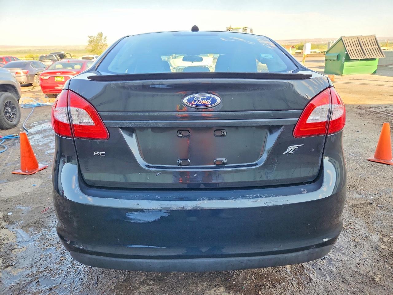 2013 Ford Fiesta Se Black vin: 3FADP4BJ4DM153659