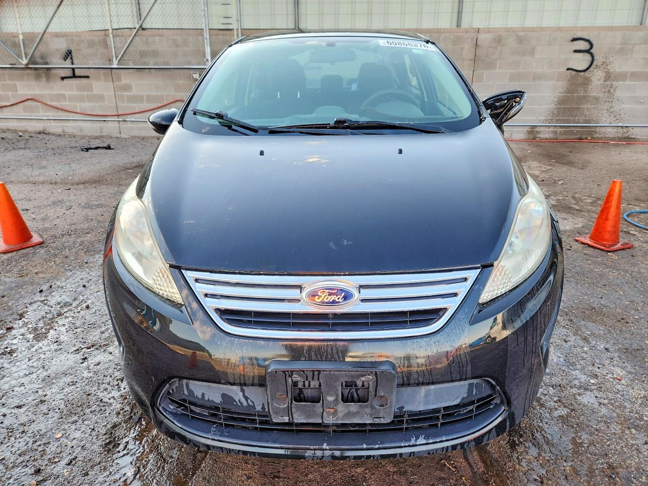 2013 Ford Fiesta Se Black vin: 3FADP4BJ4DM153659