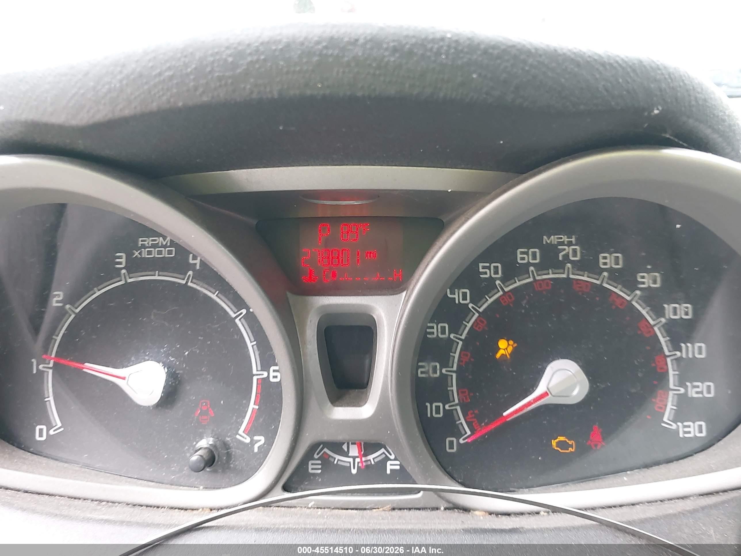 2013 Ford Fiesta Se Green vin: 3FADP4BJ4DM176276
