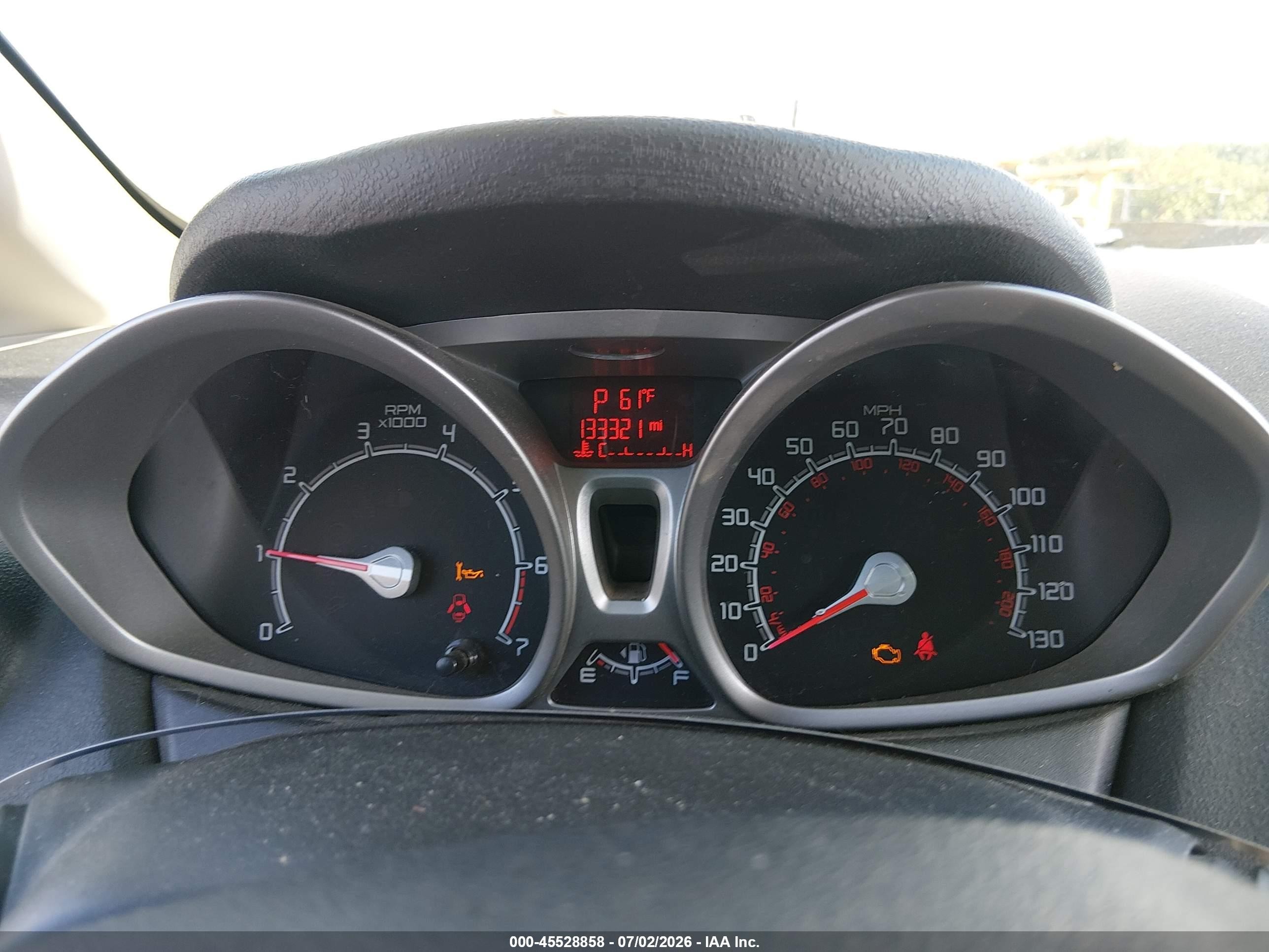 2013 Ford Fiesta Se Белый vin: 3FADP4BJ4DM215061