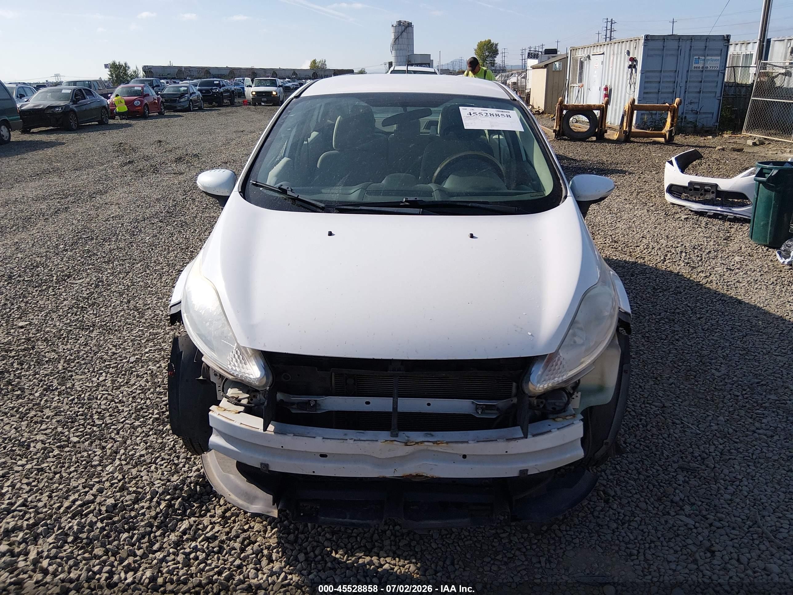 2013 Ford Fiesta Se Белый vin: 3FADP4BJ4DM215061