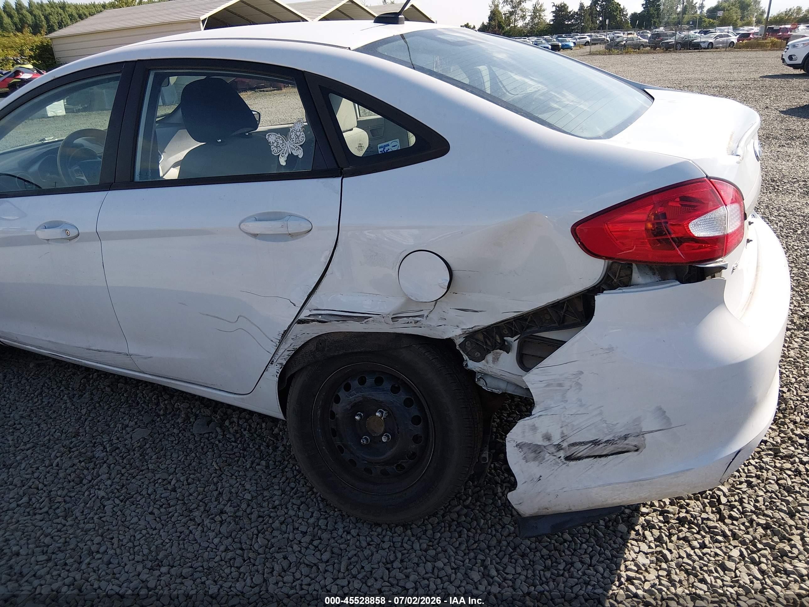 2013 Ford Fiesta Se Белый vin: 3FADP4BJ4DM215061