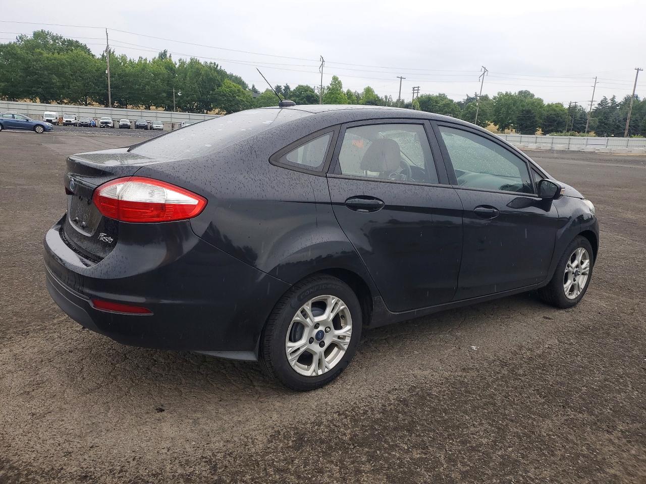 2014 Ford Fiesta Se Black vin: 3FADP4BJ4EM142923