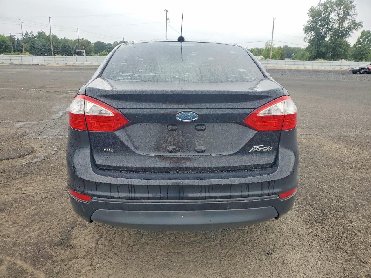 2014 Ford Fiesta Se Black vin: 3FADP4BJ4EM142923