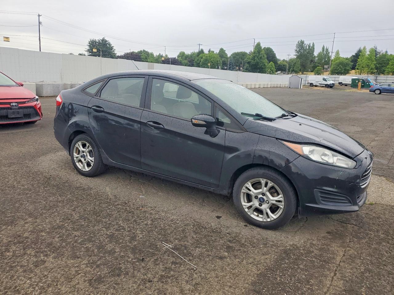 2014 Ford Fiesta Se Black vin: 3FADP4BJ4EM142923