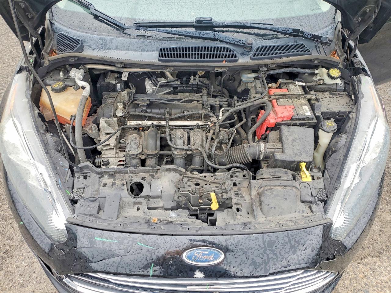 2014 Ford Fiesta Se Black vin: 3FADP4BJ4EM142923