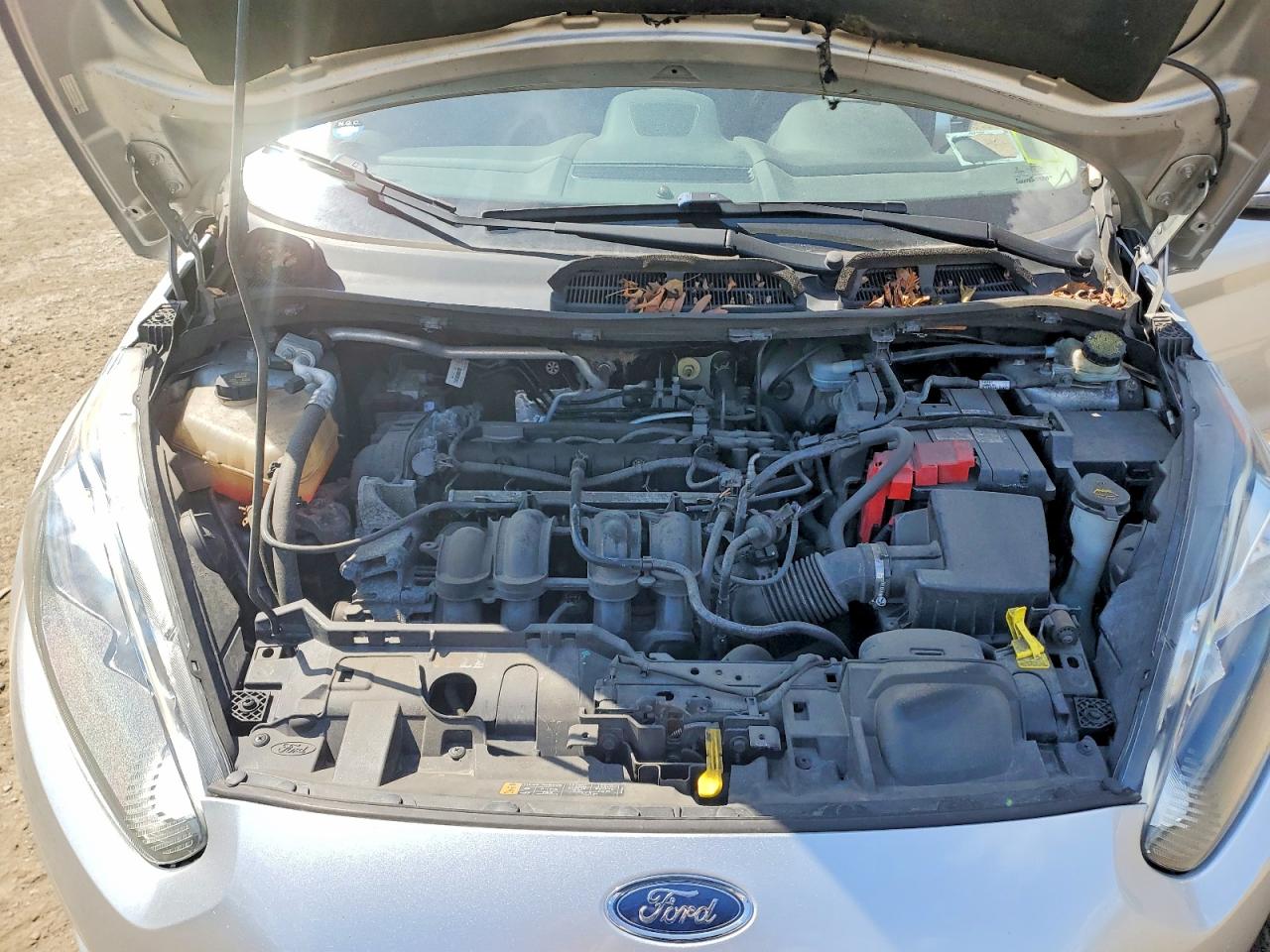 2014 Ford Fiesta Se Silver vin: 3FADP4BJ4EM156210
