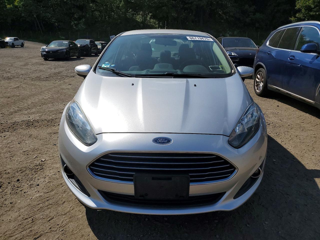 2014 Ford Fiesta Se Silver vin: 3FADP4BJ4EM156210