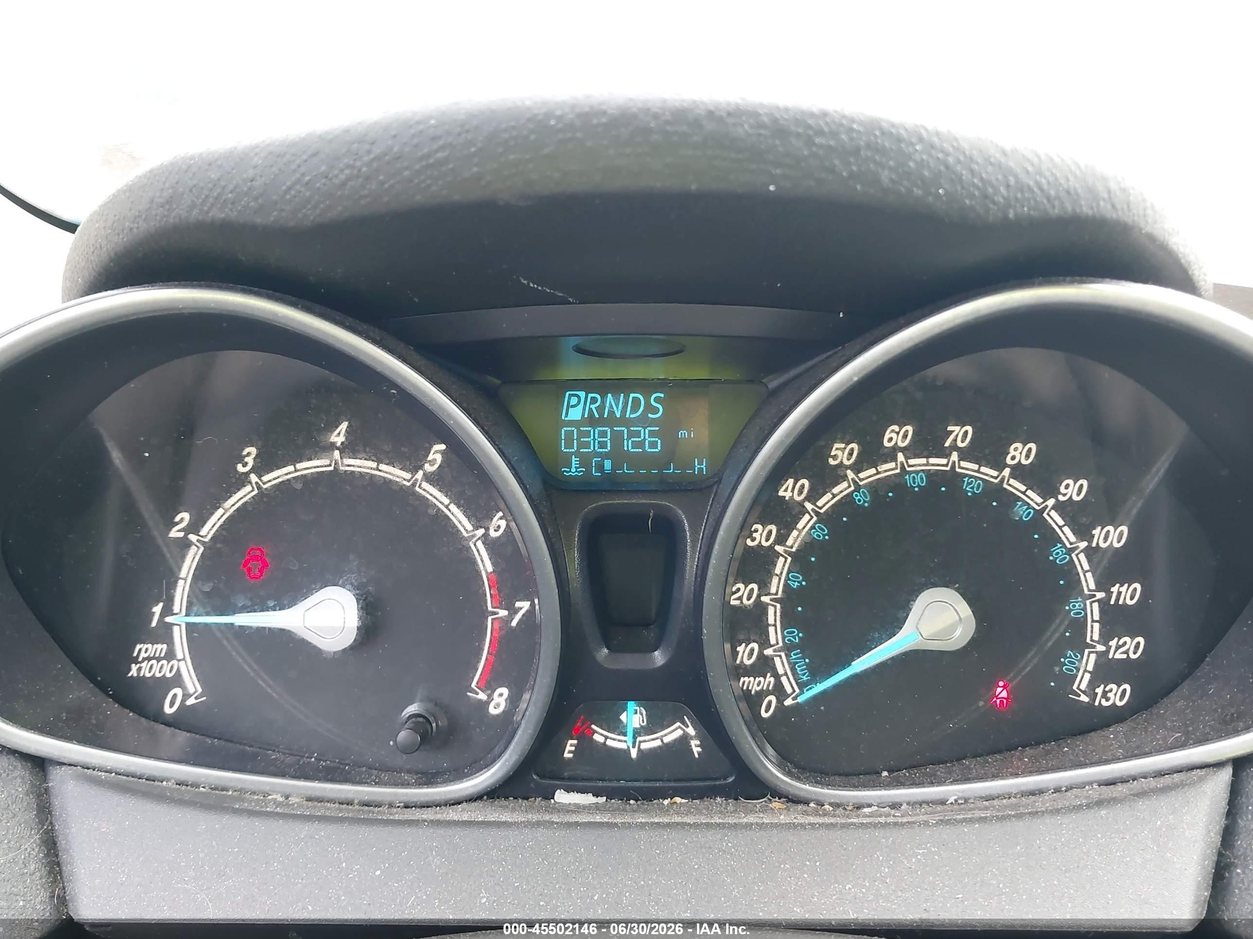 2014 Ford Fiesta Se Синий vin: 3FADP4BJ4EM182726
