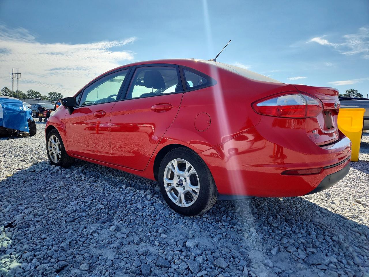 2014 Ford Fiesta Se Red vin: 3FADP4BJ4EM205566